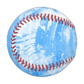 Balle De Baseball Arrière - plan d'aquarelle bleu Abstrait, texture. (Devant Gauche)