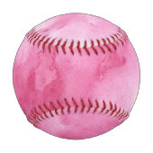 Balle De Baseball arrière - plan d'aquarelle rose pour votre (Dos)