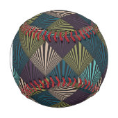 Balle De Baseball Arrière - plan d'art Monogram Pop (Devant)