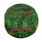 Balle De Baseball Arrière - plan de carte de circuit Monogram (Devant)