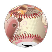 Balle De Baseball Arrière - plan de conception monographique (Dos)