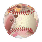 Balle De Baseball Arrière - plan de conception monographique (Devant)