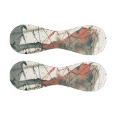 Balle De Baseball Arrière - plan de grunge Abstrait, texture d'encre (Panneaux)