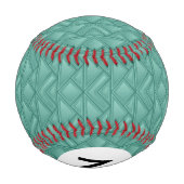 Balle De Baseball Arrière - plan de mosaïque de monogramme (Dos)