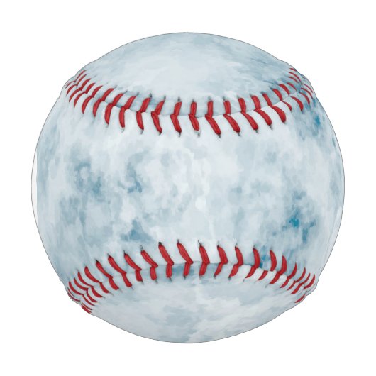 Balle De Baseball Arrière - plan de texture bleu marbre (Devant)