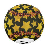 Balle De Baseball Arrière - plan Monogram Star (Dos)