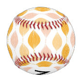 Balle De Baseball Arrière - plan motif d'or Abstrait (Dos)