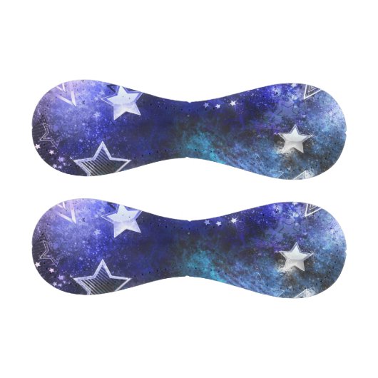 Balle De Baseball Arrière - plan spatial avec étoiles (Panneaux)