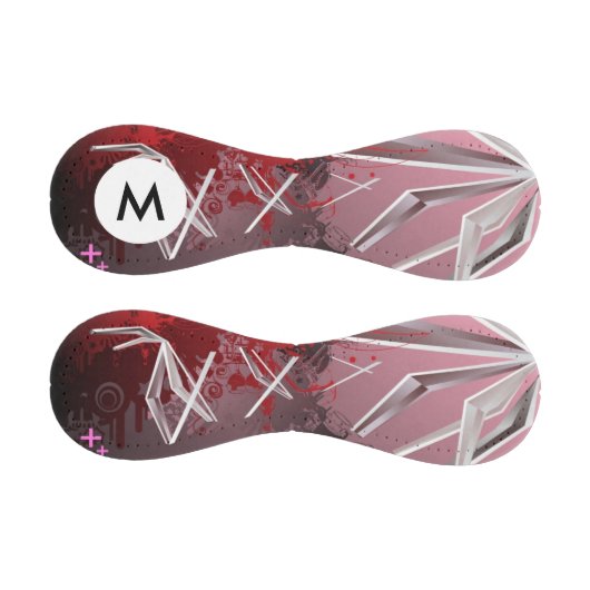 Balle De Baseball Arrière - plans de conception de monogrammes (Panneaux)