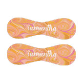 Balle De Baseball Art Abstrait de marbre en marbre jaune (Panneaux)