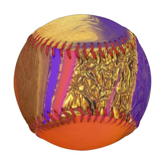 Balle De Baseball art de couleur vibratoire (Devant)