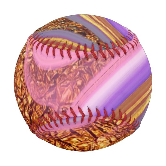 Balle De Baseball art de couleur vibratoire (Devant)