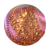Balle De Baseball art de couleur vibratoire (Devant Gauche)