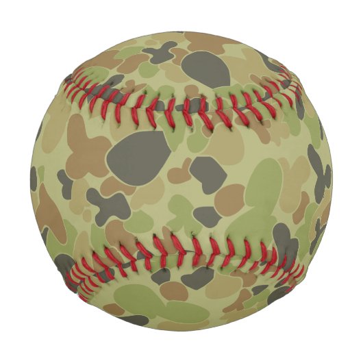 Balle De Baseball Aus camouflage vert (Dos)