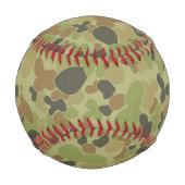 Balle De Baseball Aus camouflage vert (Devant)