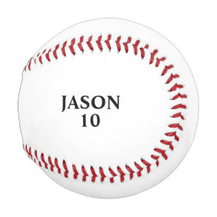 Balle De Baseball Avant/arrière - Joueur et équipe