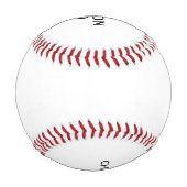 Balle De Baseball Avant/arrière - Joueur et équipe (Dos)