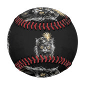 Balle De Baseball Awesome Steampunk Cat  (Dos)
