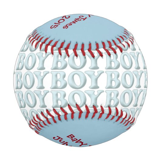 Balle De Baseball Baby Boy Baseball (Devant)