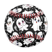 Balle De Baseball Baby Ghosts Éffrayant mignon Halloween humeur (Devant)