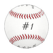 Balle De Baseball Baby Girl Birth Stats Keepsar (Dos)