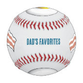 Balle De Baseball Bacon et œufs (Dos)