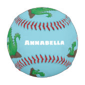 Balle De Baseball Baguettes mignonnes grillant des marshmallows dess (Dos)