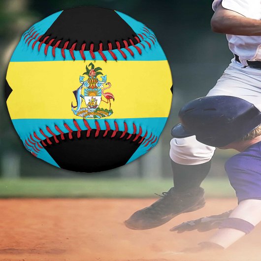 Balle De Baseball Bahamas Drapeau & Bahamas sports / Ballons de base