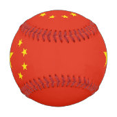 Balle De Baseball Bal de baseball patriotique avec drapeau de la Chi (Dos)