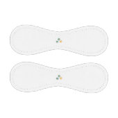 Balle De Baseball Banane jaune, bleu foncé vert, décoratif (Panneaux)