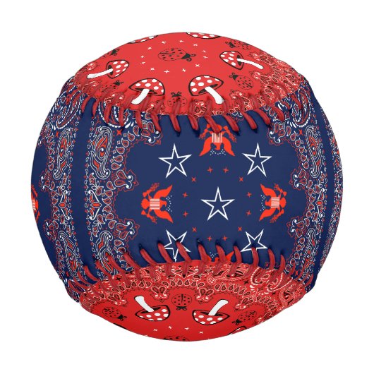 Balle De Baseball Bandana (Devant)