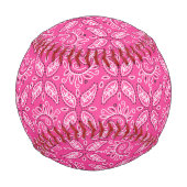 Balle De Baseball Bandana rose (Dos)