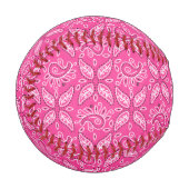 Balle De Baseball Bandana rose (Devant Gauche)