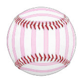Balle De Baseball Bandes d'aquarelle rose Arrière - plan (Dos)