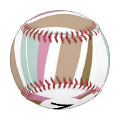 Balle De Baseball Bandes rétro (Dos)