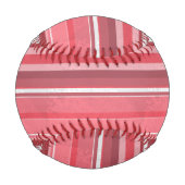 Balle De Baseball Bandes roses (Devant)
