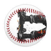 Balle De Baseball barbare guerrier imaginaire médiéval hummer Baseba (Devant Gauche)