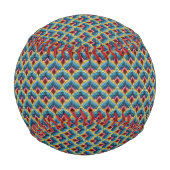 Balle De Baseball Bargello coloré broderie Boho Chic Motif (Dos)