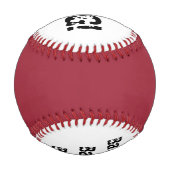 Balle De Baseball Base-ball (Devant)