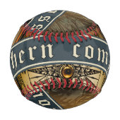 Balle De Baseball Base-ball de la Compass Nord (Dos)