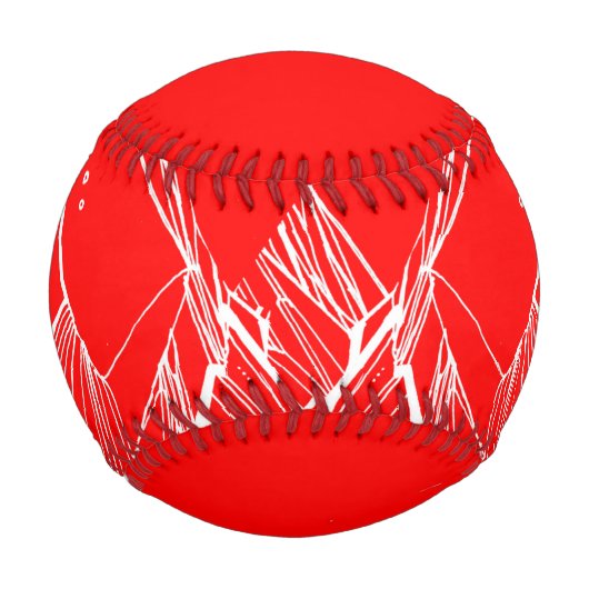 Balle De Baseball Base-ball de la géode Red Matter (Devant)