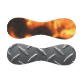 Balle De Baseball Base-ball Fire & Metal (Panneaux)