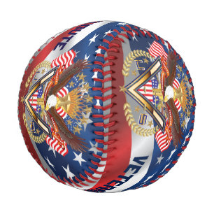 Balle De Baseball Base-ballUn vétéran américain rend hommage au P