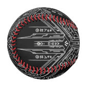 Balle De Baseball Baseball (Devant Gauche)