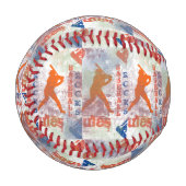Balle De Baseball Baseball (Devant Gauche)