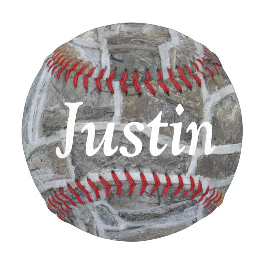 Balle De Baseball Baseball à l'air de pierre (Devant)