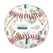 Balle De Baseball Baseball à l'heure du jardin (Devant)