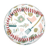 Balle De Baseball Baseball à l'heure du jardin (Devant Gauche)