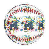 Balle De Baseball Baseball Abstrait de Gorilla (Devant Gauche)