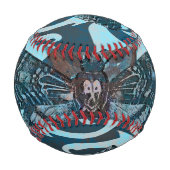 Balle De Baseball Baseball Abstrait Moth (Devant)